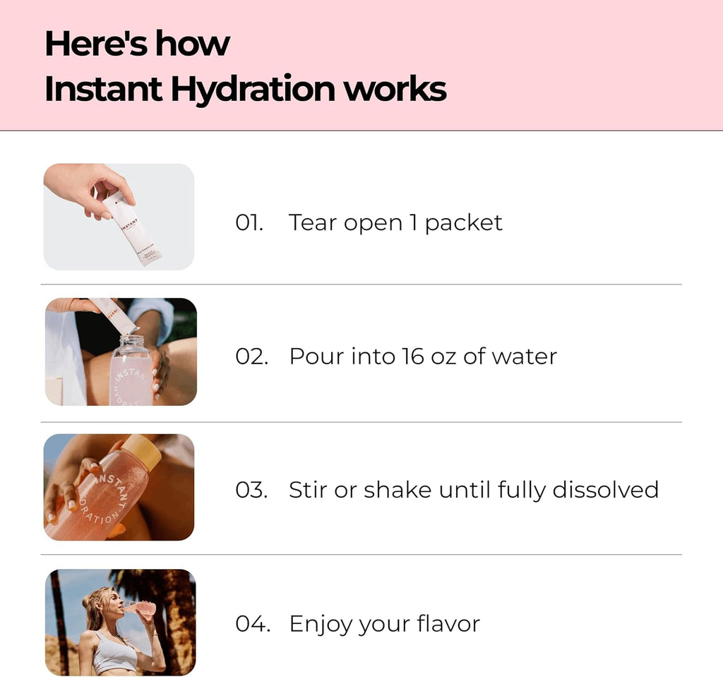 Sugar Free Electrolytes Powder Packets - Watermelon Electrolyte Drink Mix & Travel Essentials - Post Workout Recovery, Brain Health, Muscle & Tissue Support - 20 Sticks