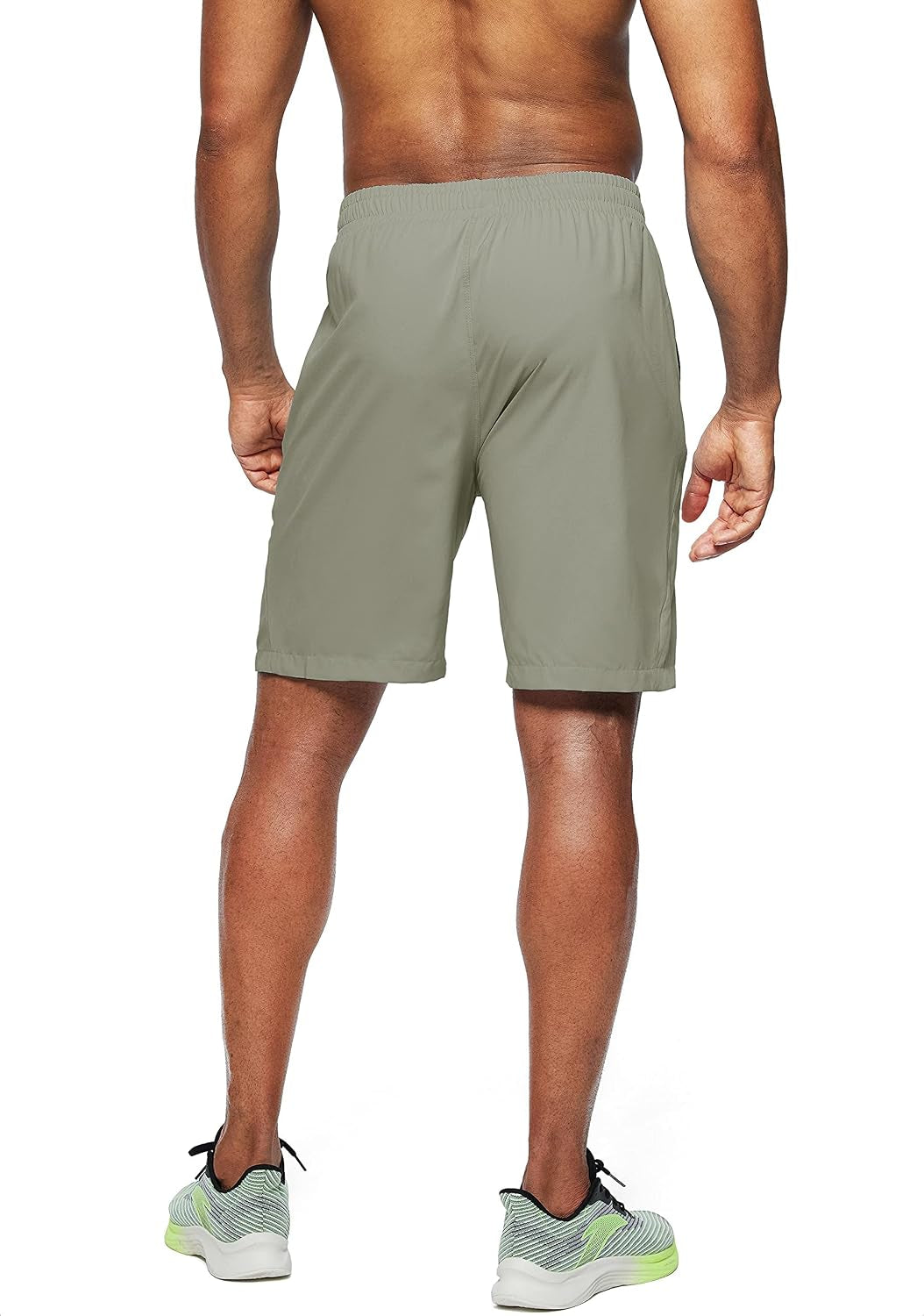 Men'S Workout Running Shorts 7"/5"/9" Lightweight Gym Athletic Shorts for Men with Zipper Pockets